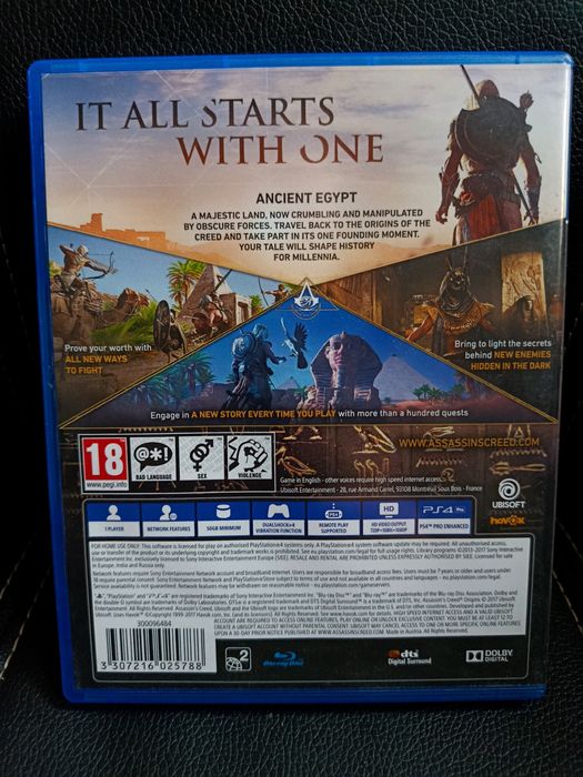 Assassin's Creed Origins PlayStation 4 PS4