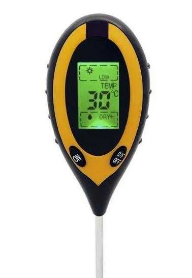 Ph метр для почвы земли 4 в 1 новый в упаковке