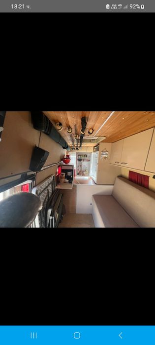 Бус - кемпер, за къмпинг и риболов