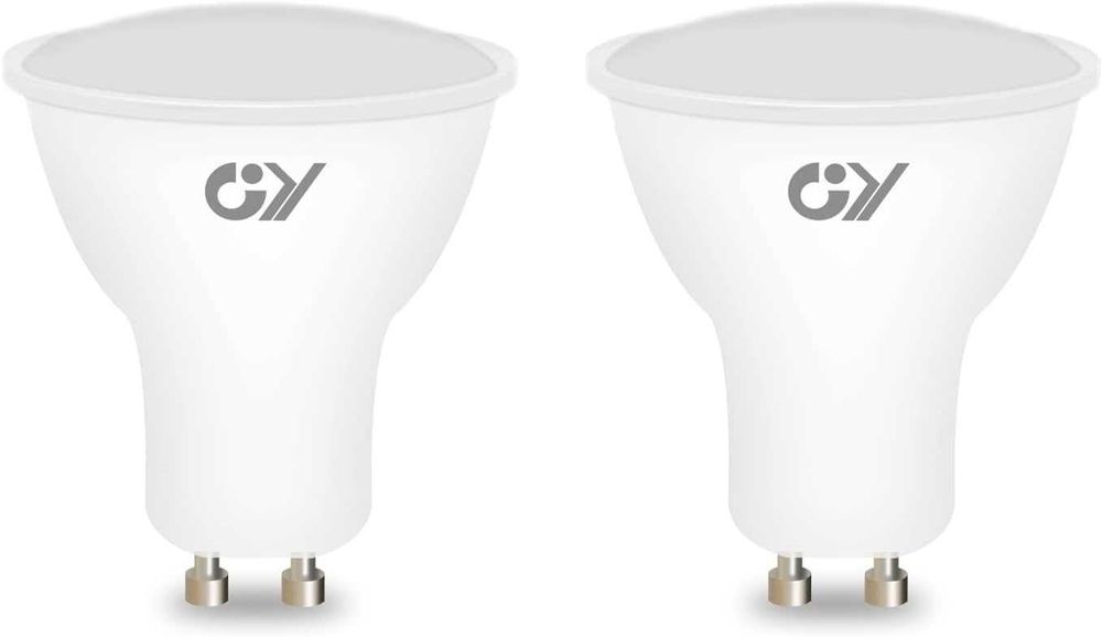 Becuri led GY GU10 alb neutru 7W 4000K 630lm - pachet 6 buc