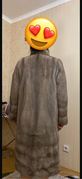 Шуба норка почти новый