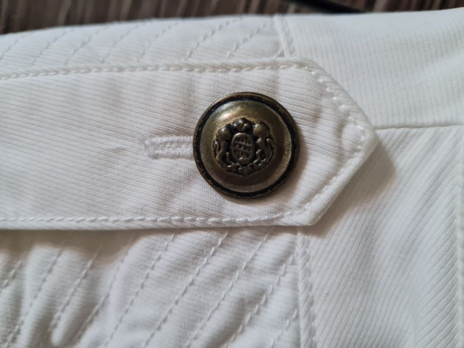 Пиджак женский белый. Гусарка.