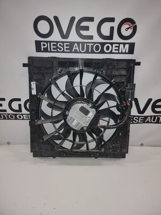 Ventilator electric cu carcasa 1000 W BMW X5 G05 ,F95 X6 G06 F96, LCI X7 G07 ,XM G09  M50dX,M50iX LCI Cod OE 8697886