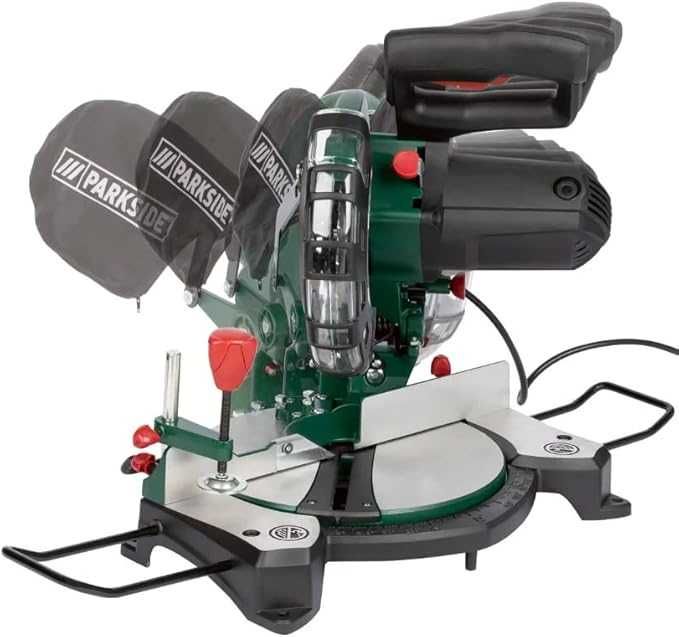 Fierăstrău circular Parkside PKS 1500 B3, 1500 W, până la 45°