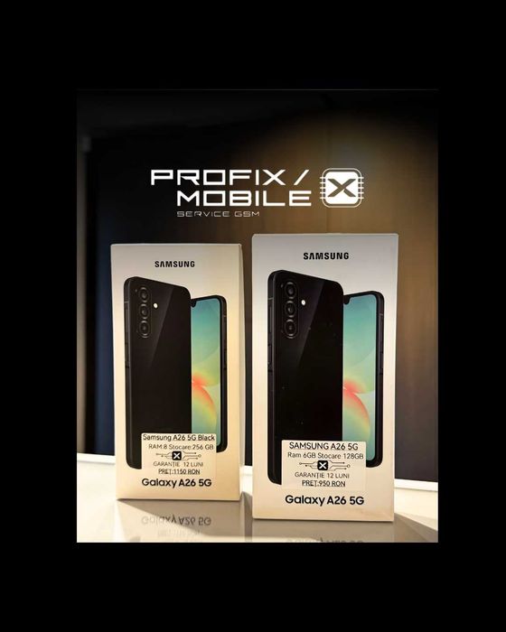 Samsung Galaxy A26 5G 128GB/256 GB Sigilat/Garantie