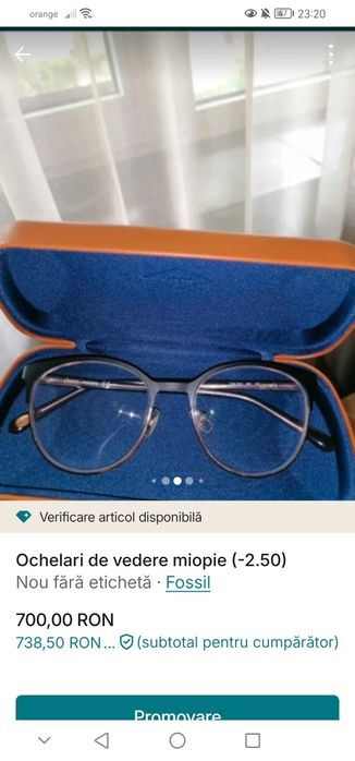 Ochelari de vedere miopie  (-2.5)