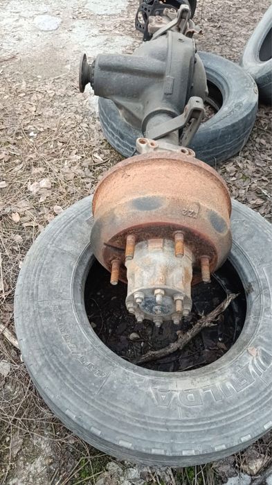 Мост(бегущий) на Mercedes 814