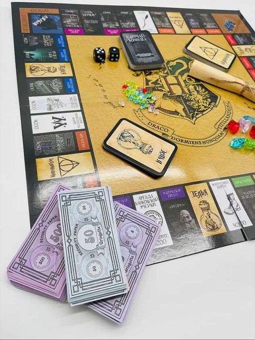 Настольная игра Монополия "Harry Poter" ГАРРИ ПОТЕР