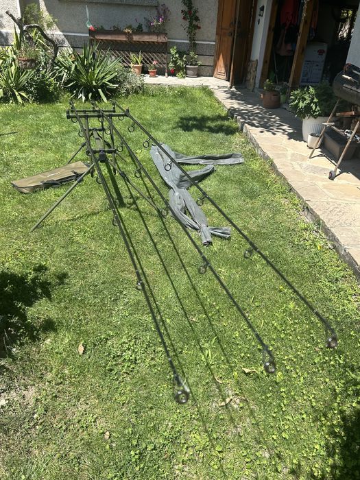 Шаранджийски въдици 3 бр Mitchell Carp Premium 3,90m  3lb