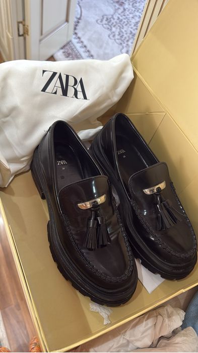 Обувь лоферы Zara 2 пары
