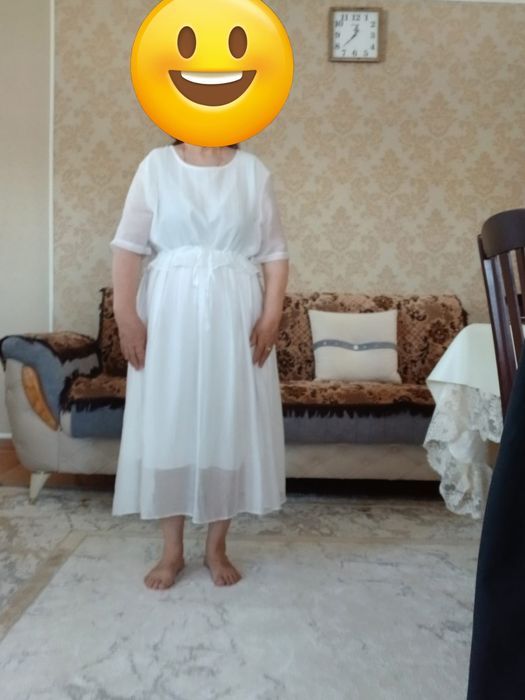 Продам белое платье