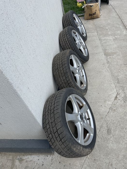 Jante aliaj + cauciucuri noi iarna Volkswagen Passat Golf 5 x 112 R17