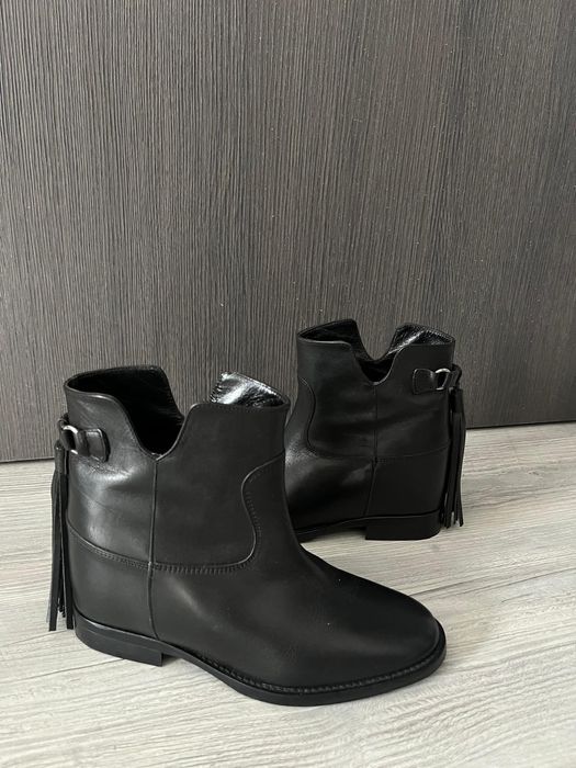 Botine din piele Les Trois Garcons