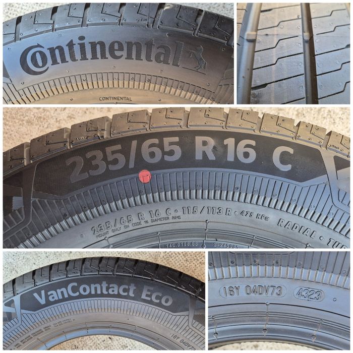 O bucată 235/65 R16C vară - una Michelin Continental Pirelli Hankook