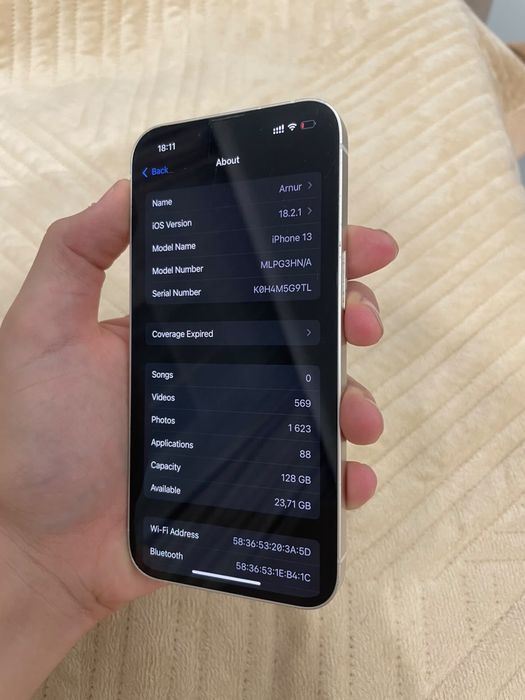 Iphone 13, 128, белый