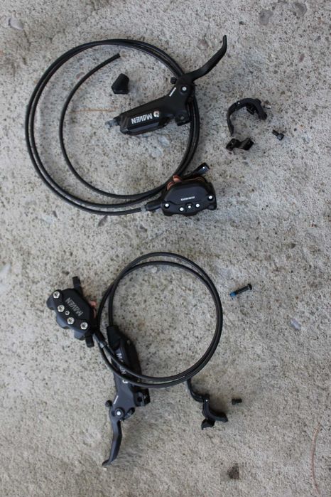 set frane noi - SRAM Maven Base Stealth - frane disc bicicleta