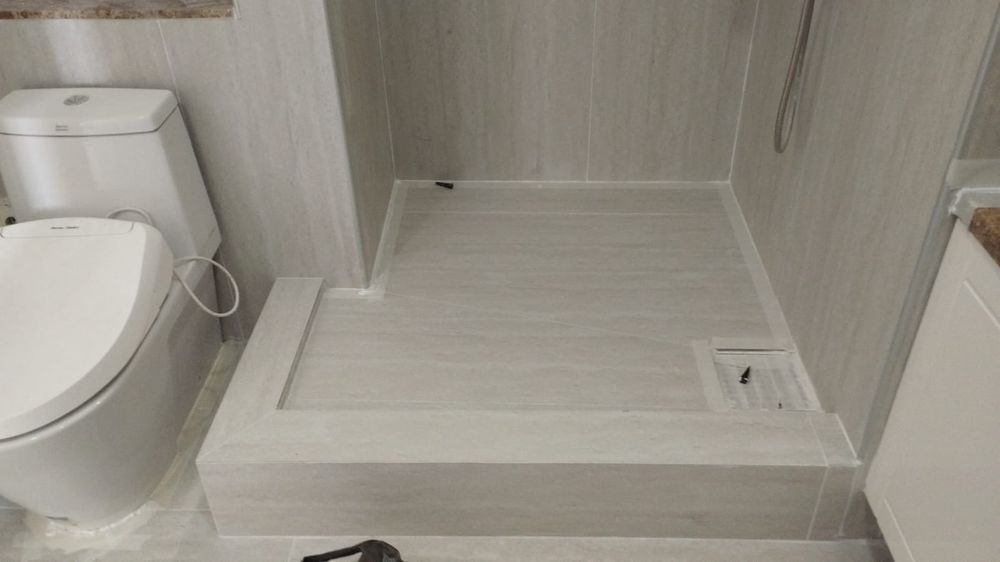 Укладка кафеля, керамогранит, ламинат