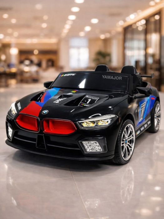 Bolalar mashinasi 2 kishilik bmw 1600 babycar elektromobil detskiy