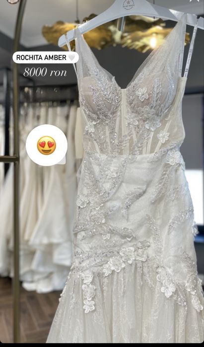 Rochie de mireasă tip sirenă – Milla Nova