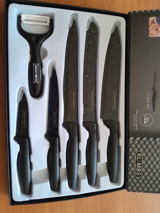 Комплект ножове камено покритие