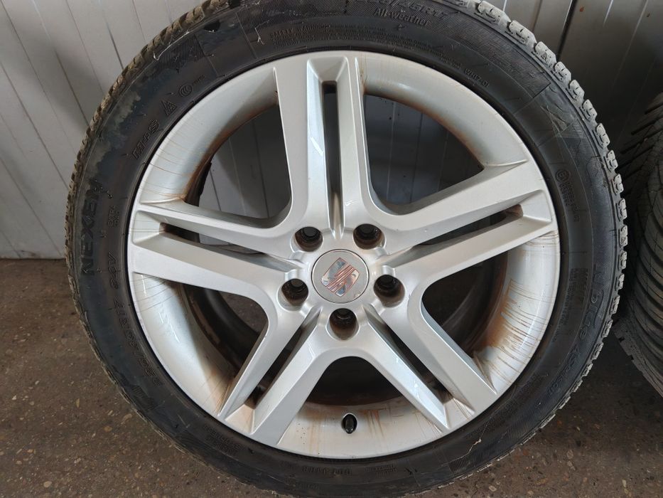 Jante originale Seat 5x112 R17 anvelope 225.45 17 all season DOT 2023