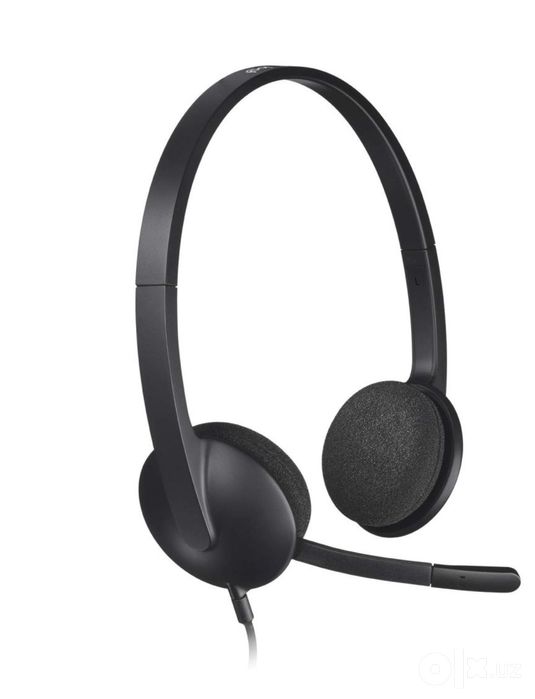 Компьютерные наушники Logitech USB Headset H340