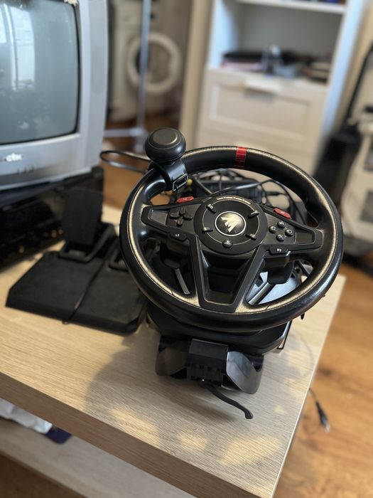 Volan gaming THRUSTMASTER T128P + Adaptor Sim Task