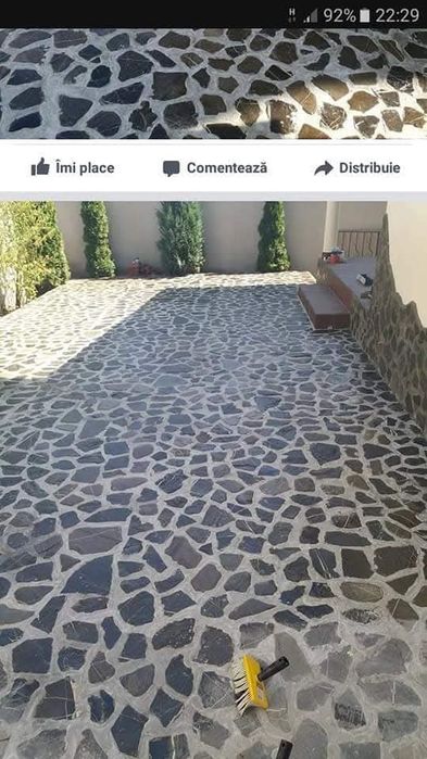Vând și Montez Piatră Naturală de Munte