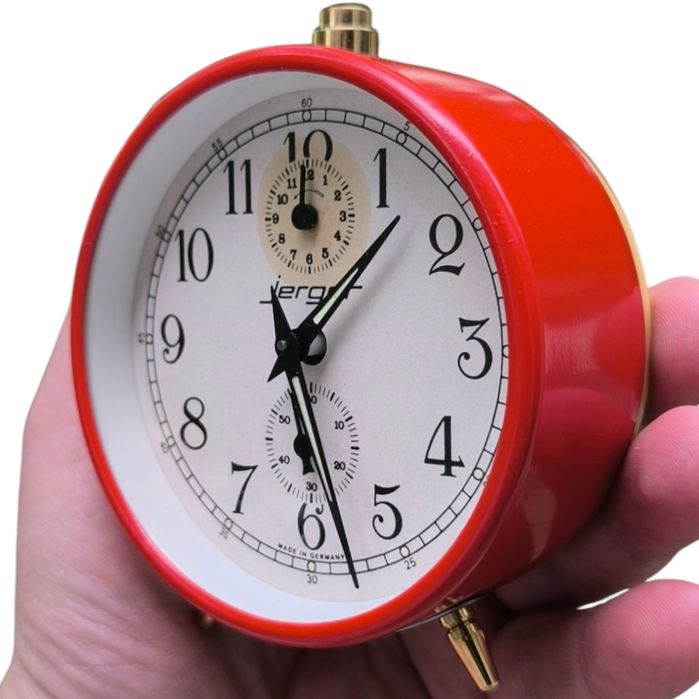 Немски механичен будилник Jerger (обслужен)