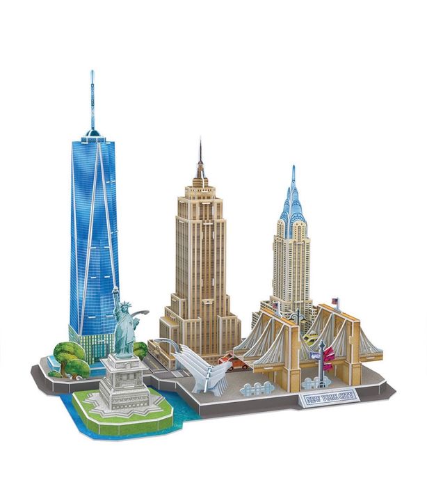 Пъзел 3Д играчка за деца New York
