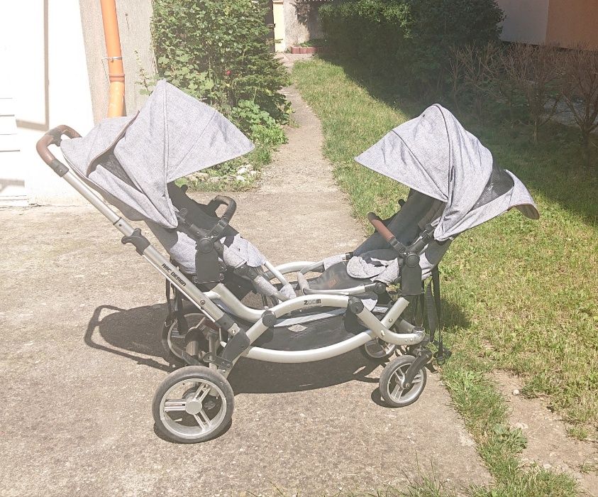 ABC Design Zoom Tandem pt 2 copii/bebelusi cu iso-fix