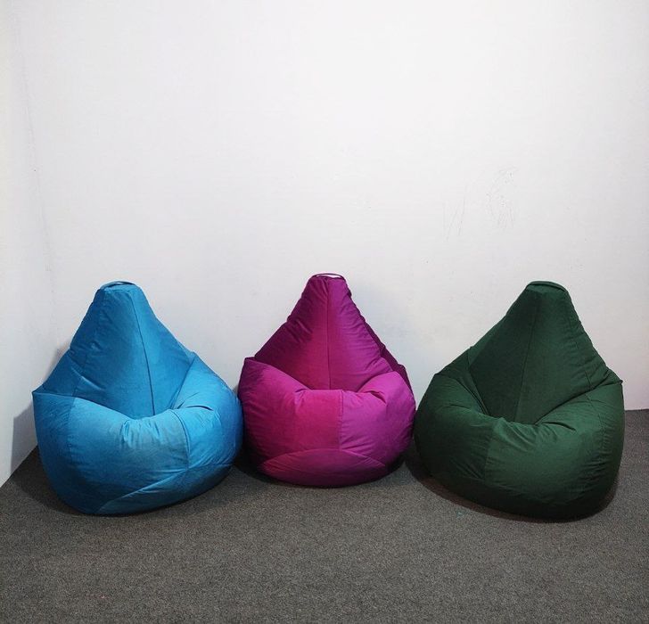 Кресло мешок для подростков и не высоких  ,Бинбэг груша,  пуфик