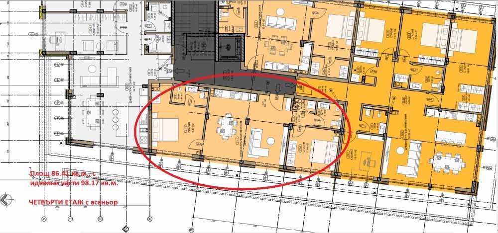 ТРИСТАЕН 100 кв.м., НОВО строителство, КАРЛОВО