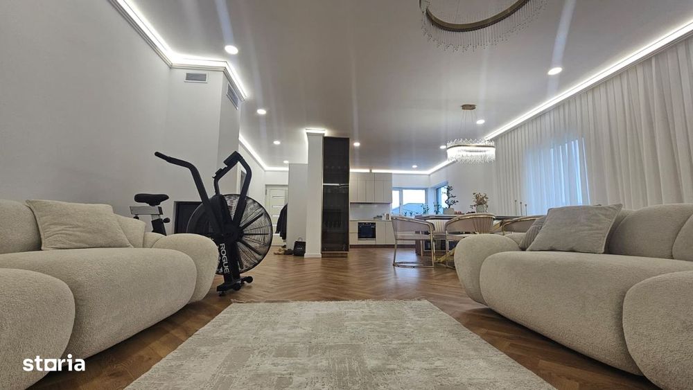 Casă modernă parter | stil minimalist - complet mobilată și utilată
