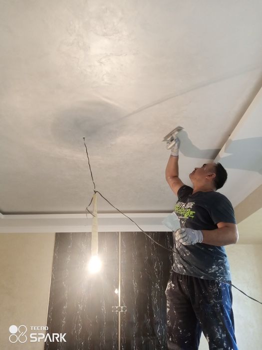 Шпатлёвка,отточента , имулся,краска,маляр ишларини киламиз