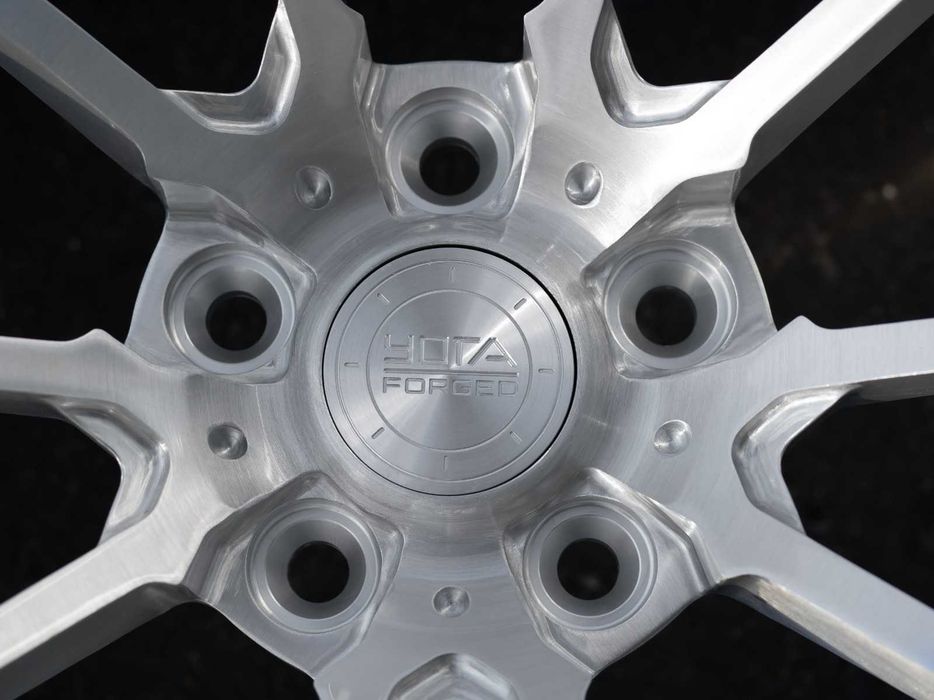 19” + 20” Yota Forged Ковани Джанти 5x112 BMW M3 G80 M4 G82 - Deep Concave Silver Brush