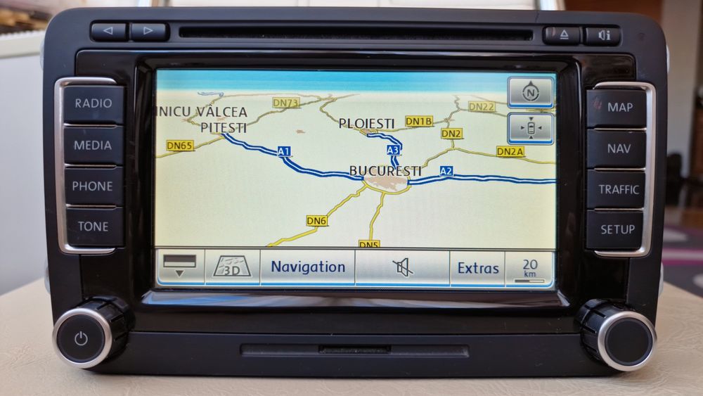 Navigatie VW RNS 510  + Harti + Cod Pin + Antena GPS !
