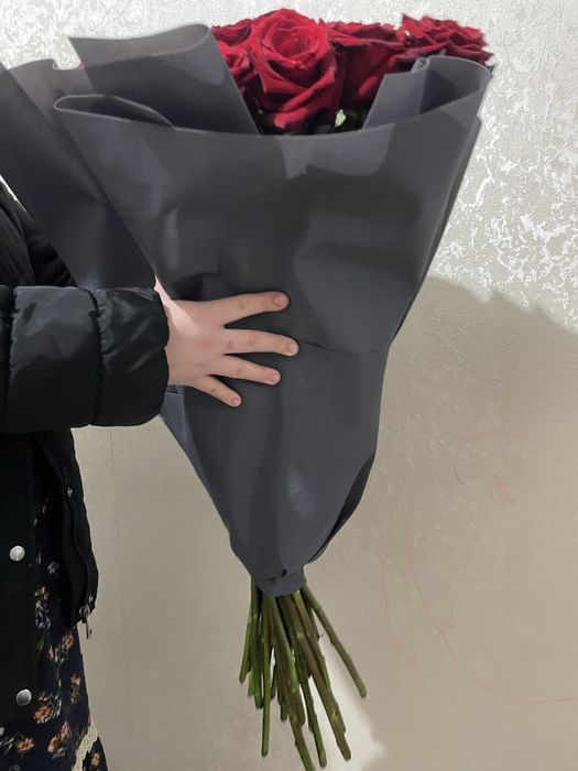 букет метр розаа