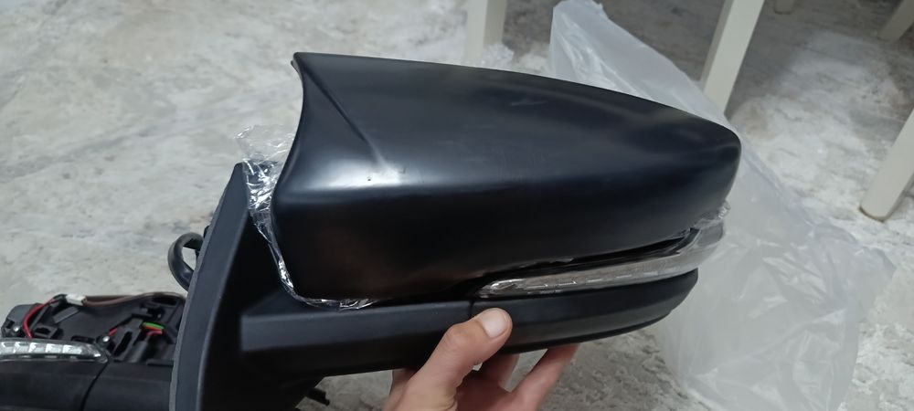 Баковые зеркала в стиле гранта на ваз с накладками в стиле бмв