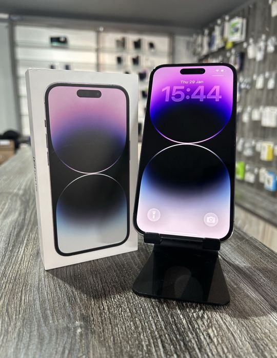 iPhone 14 PRO • MOV • totul Original • 95% Bateria