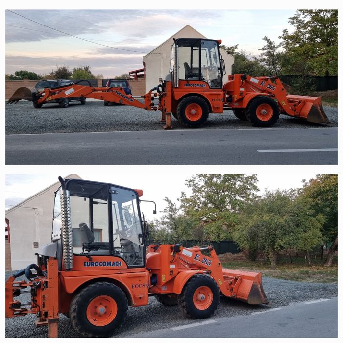 Midi  buldoexcavator EUROCOMACH  E 265  cu 1989h Mini  Buldo excavator