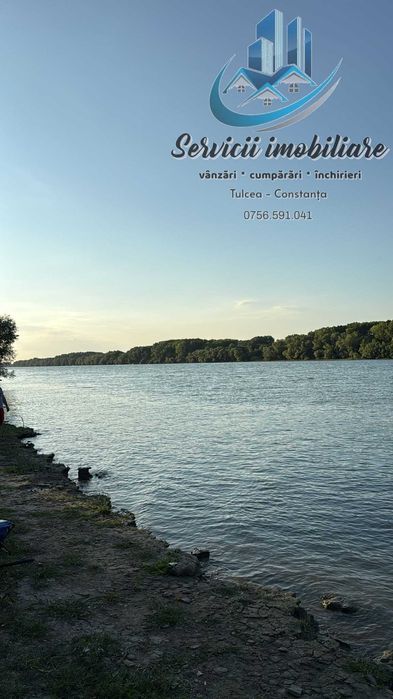Teren 6,34 Euro/mp (supraf. 7573 mp vedere la Dunare – Sat Victoria, Com.Nufaru - Tulcea)