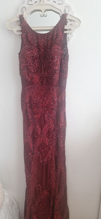 Rochie de seara lunga de paiete