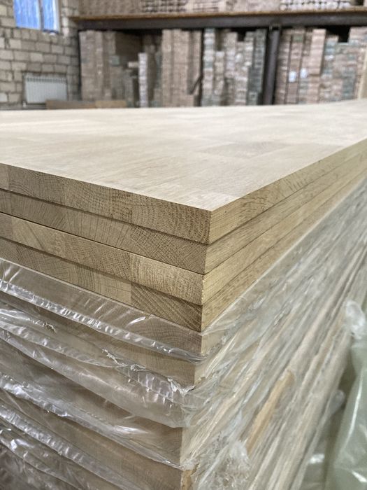 Дуб сращенный мебельный щит 20/40