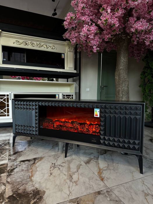 Электрокамины под ТВ