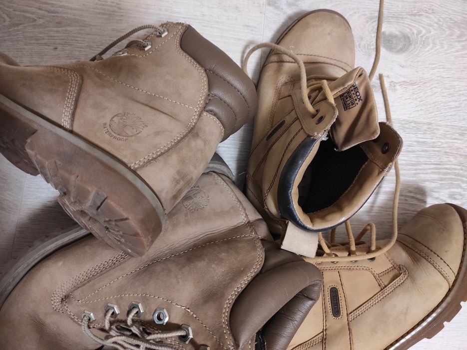 Намалям- Боти(GEOX-N:35),боти Timberland-N:38,маратонки Reebok-N:38