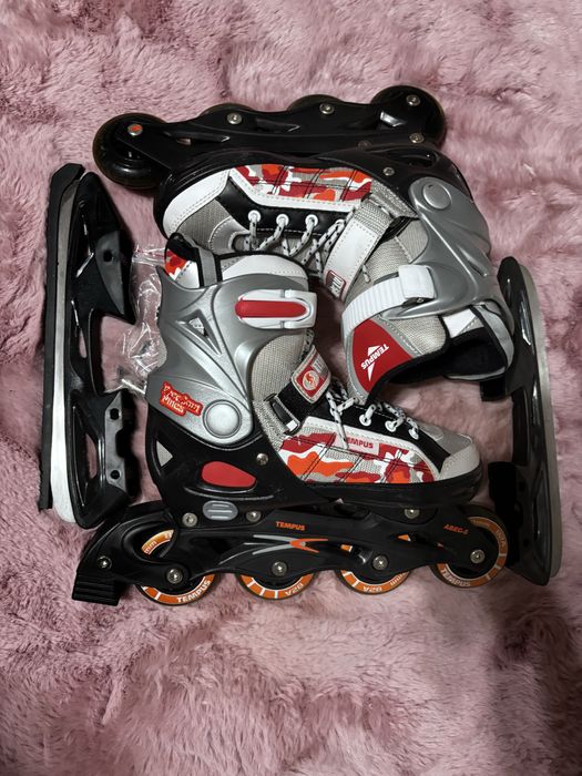 ролики/коньки в отличном состочнии ращмер от 37 до 40