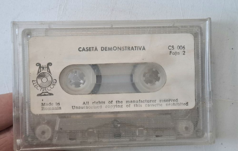 Jocuri, programe PC pe caseta audio