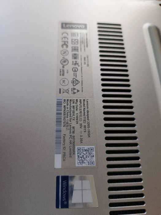 Ноутбук Lenovo 320s