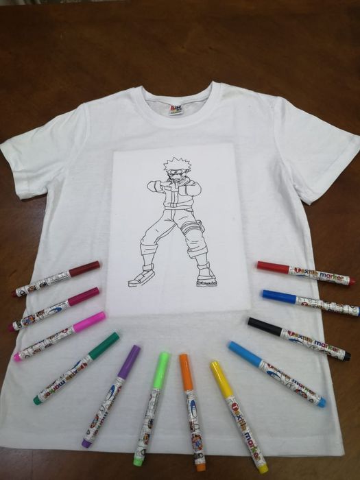 Фктболки-раскраски для детей